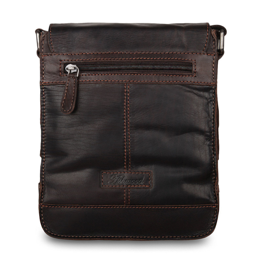 Сумка мужская Ashwood 8341 Brown (Коричневый)