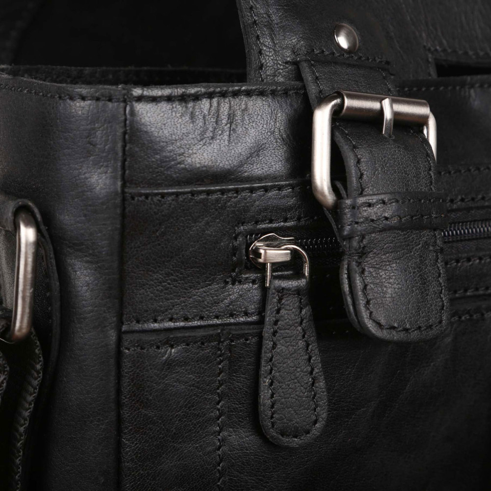 Сумка мужская Ashwood 8342 Black (Черный)