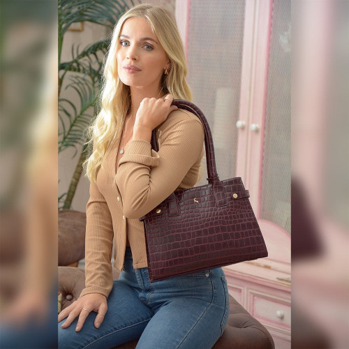 Сумка женская Ashwood C52 Bordo (Бордовый)