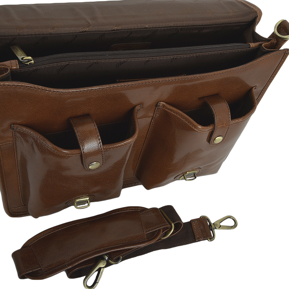 Портфель Ashwood 8190 Chestnut (Коричневый)