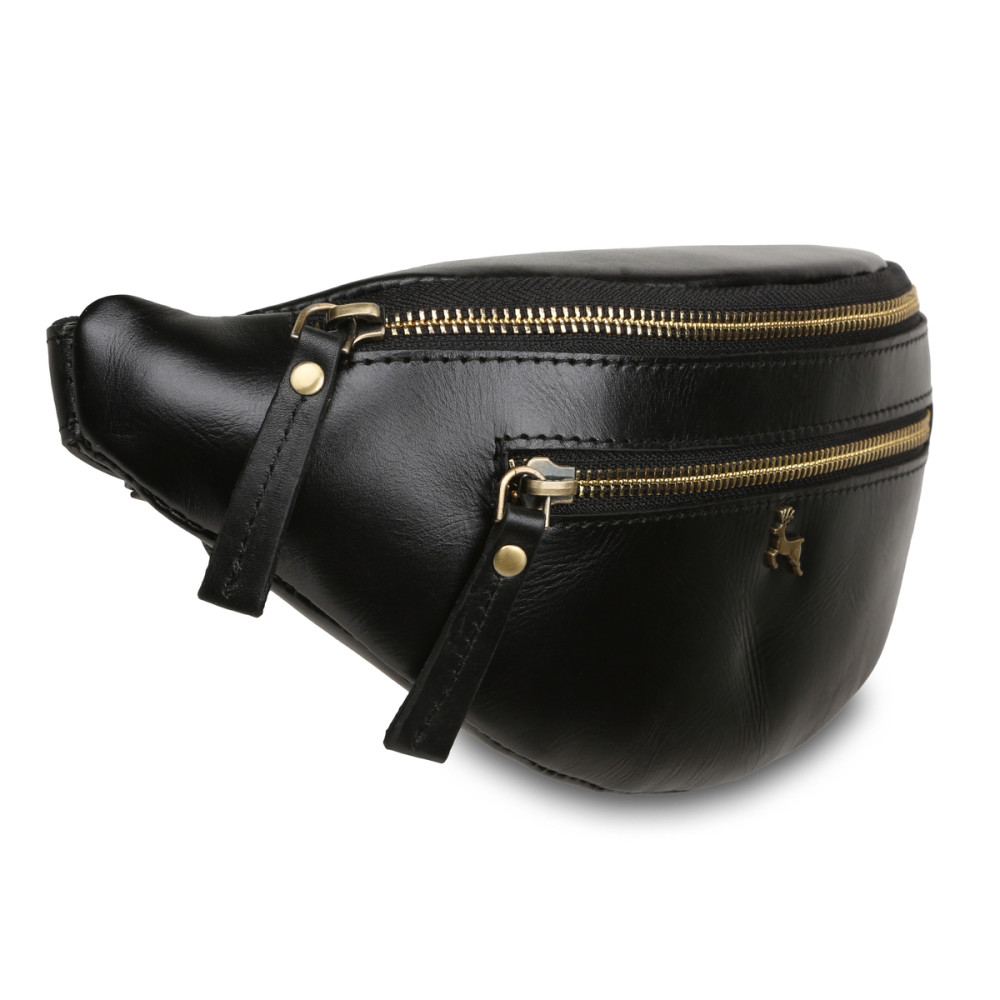 Сумка на пояс Ashwood V32 Black (Черный)