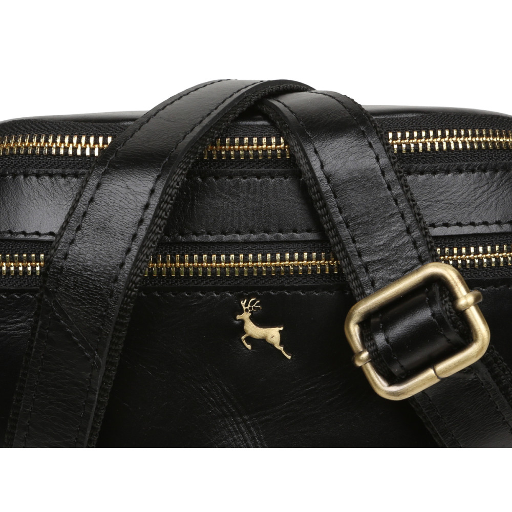 Сумка на пояс Ashwood V32 Black (Черный)