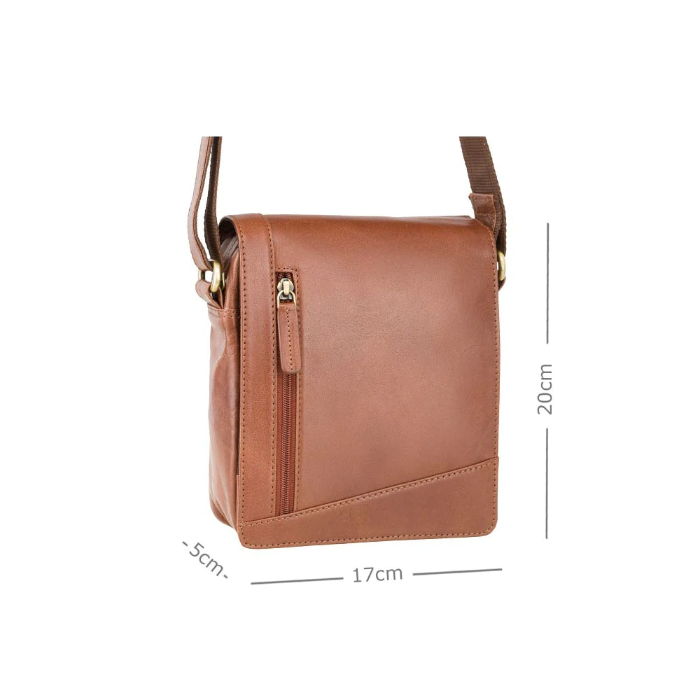 Сумка мужская Visconti S7 Messenger Bag A5 Lee (Tan)