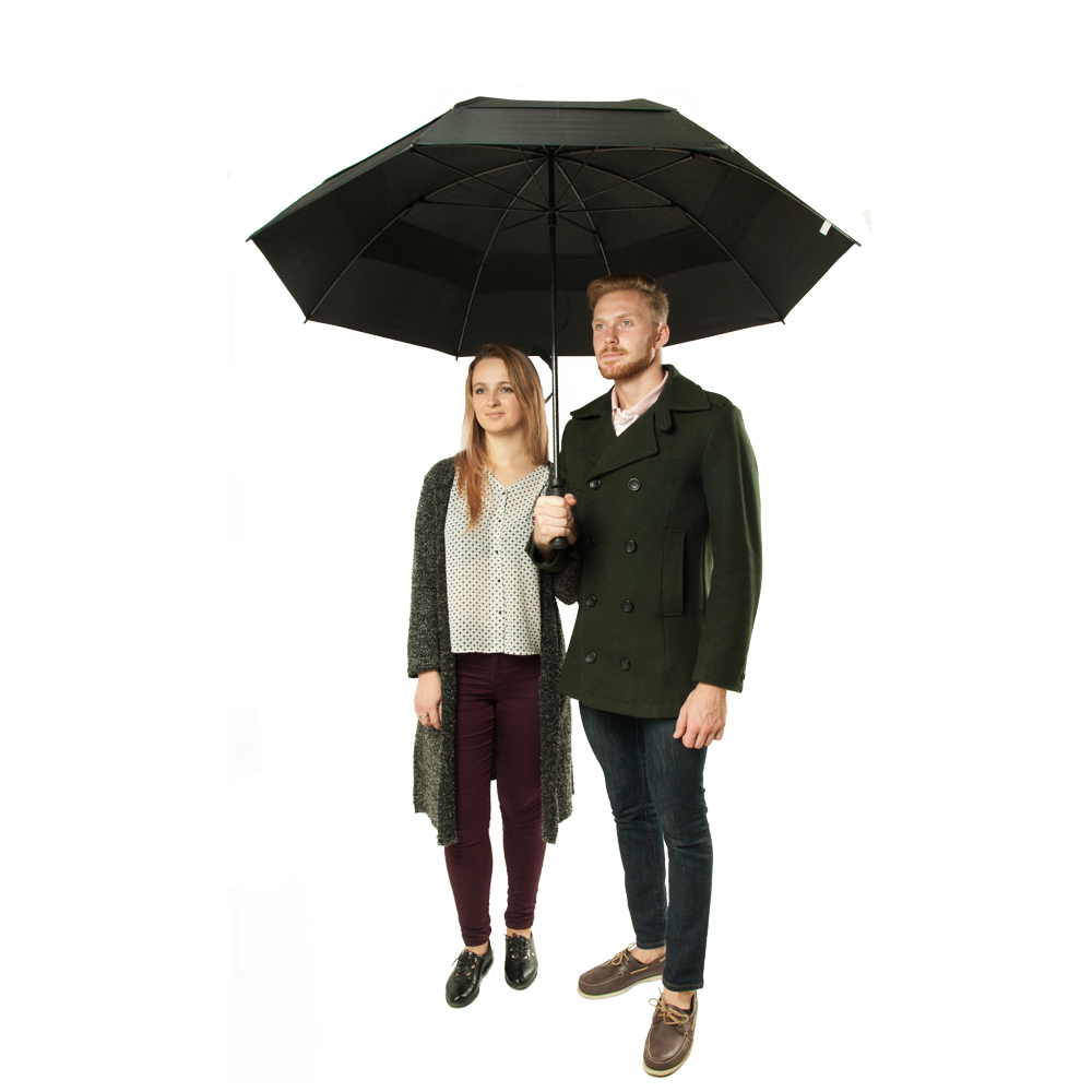 Зонт-гольфер Fulton Stormshield - S669 - Black (Черный)