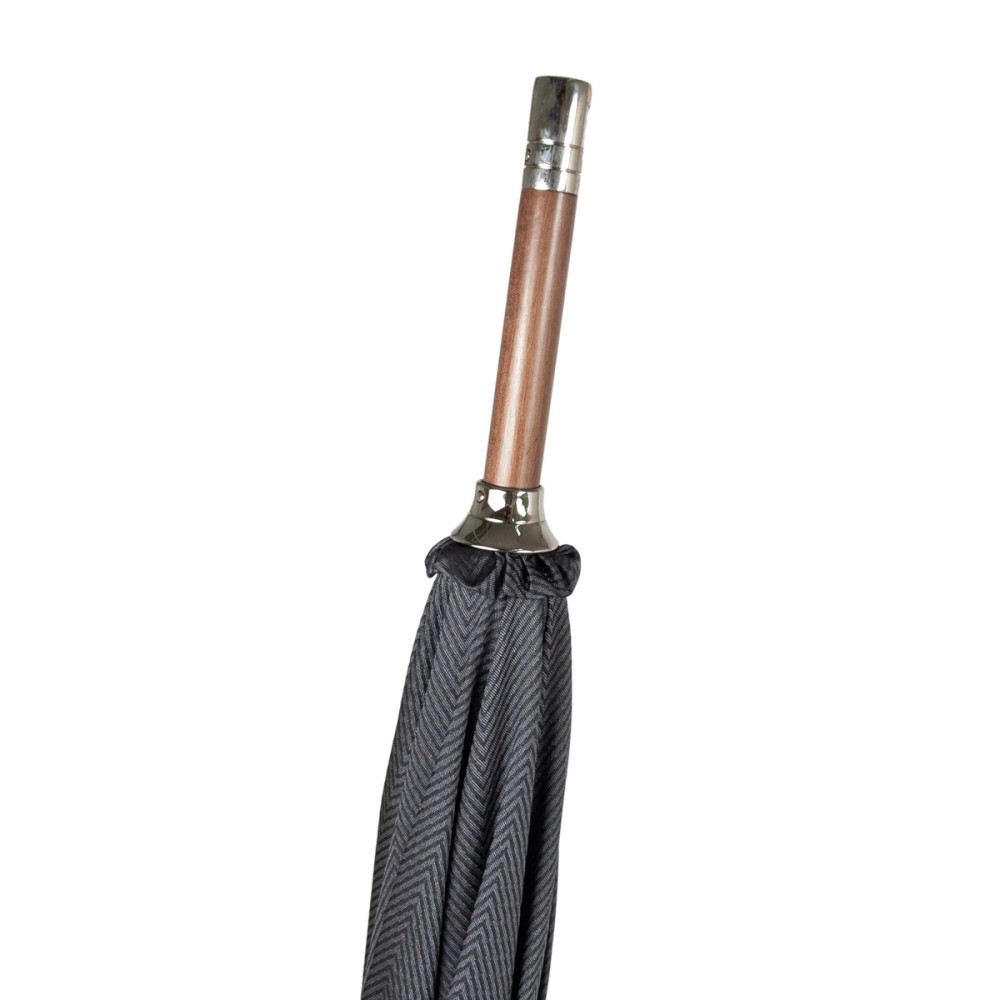 Мужской зонт-трость класса Люкс Fulton Diamond G851 The Radiant Tonal Herringbone