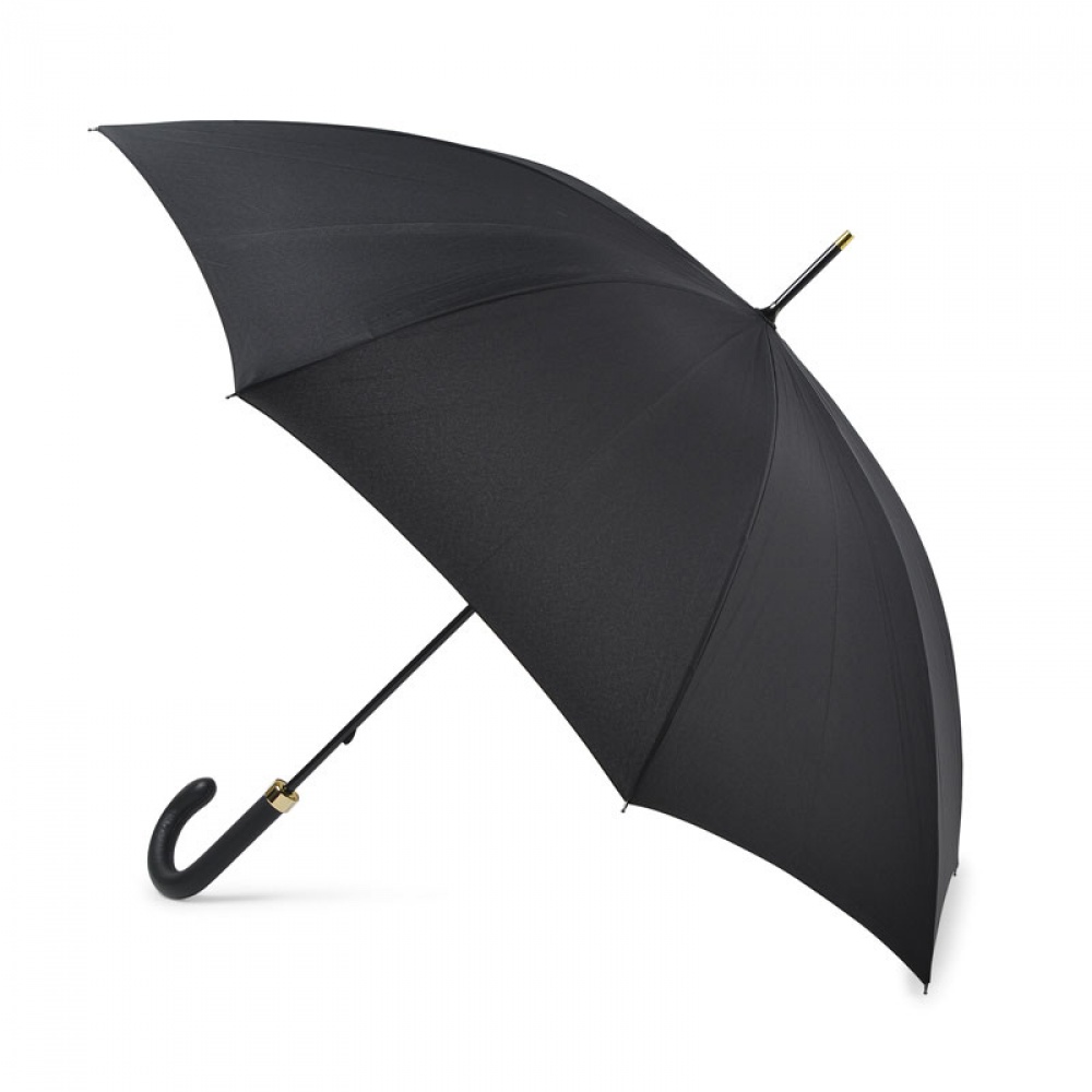 Мужской механический зонт-трость Fulton Minister G809 Black (Черный)