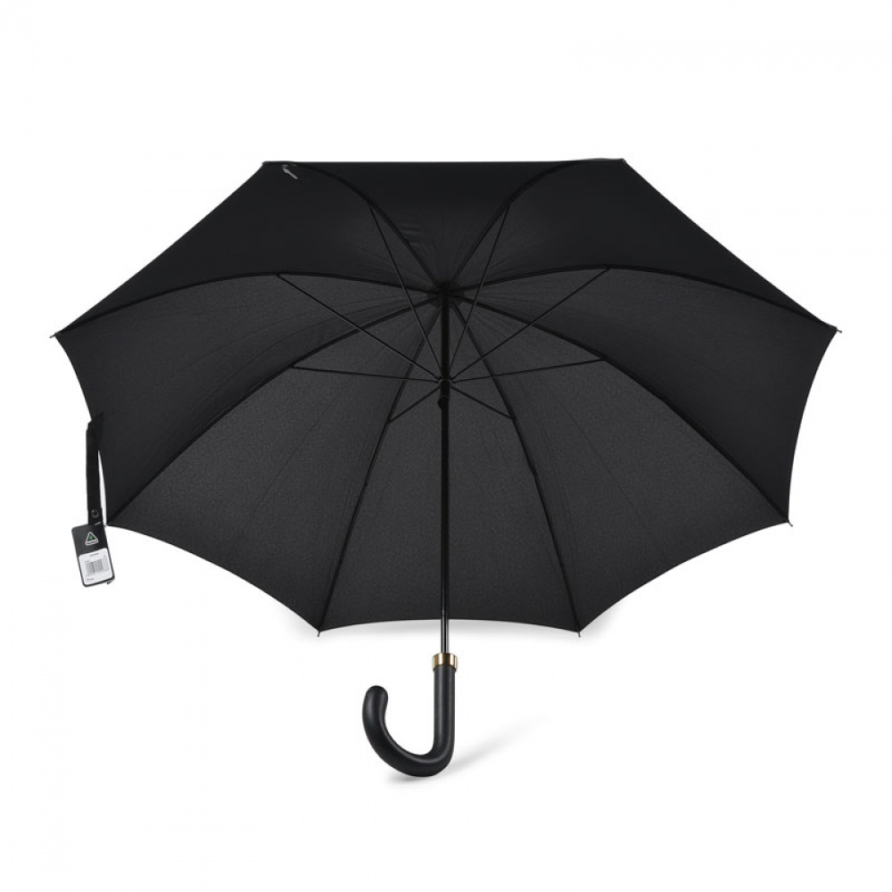 Мужской механический зонт-трость Fulton Minister G809 Black (Черный)