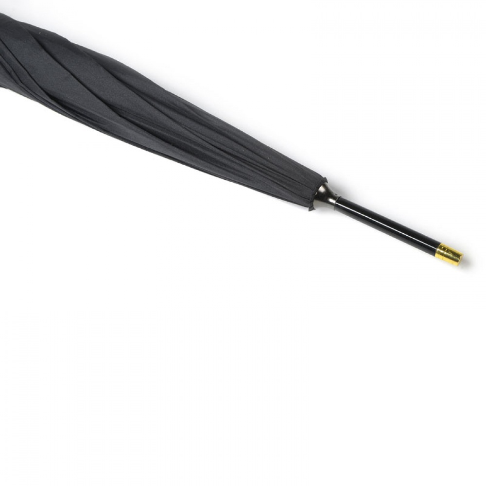 Мужской механический зонт-трость Fulton Minister G809 Black (Черный)