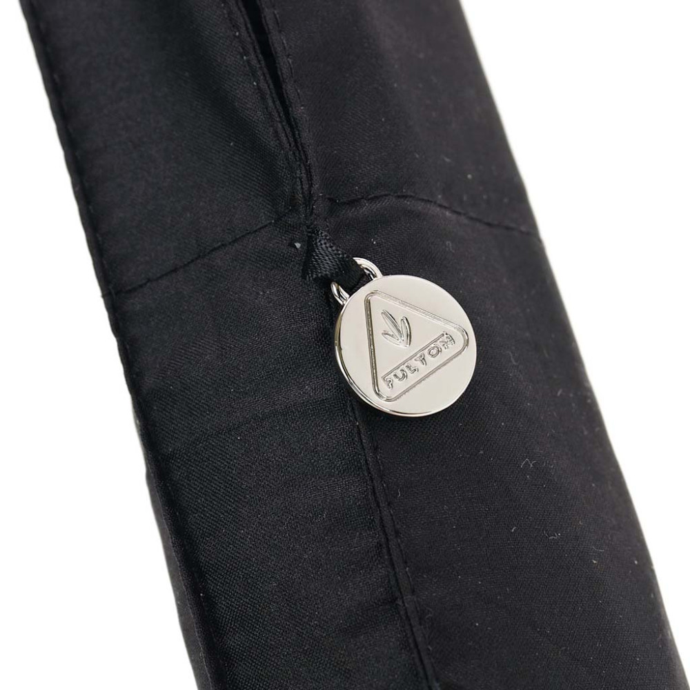 Зонт унисекс Fulton Miniflat-1 - L339 - Black (Черный)