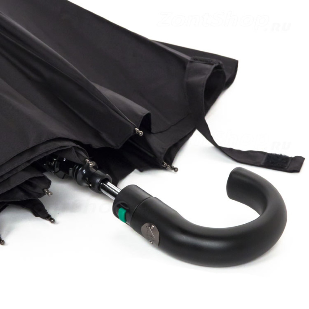 Мужской полуавтомат зонт Fulton Ambassador G518 Black (Черный)
