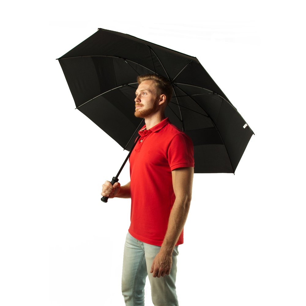 Зонт-гольфер Fulton Stormshield - S669 - Black (Черный)
