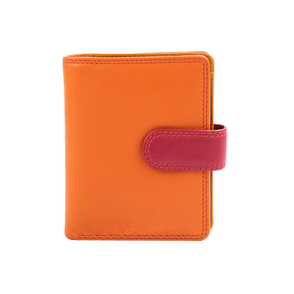Жіночий шкіряний гаманець Visconti RB40 Bali c RFID (Orange Multi)