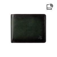 Мужской кошелек Visconti AT60 Arthur c RFID (Burnish Green)