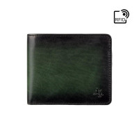 Мужской кошелек Visconti AT58 Milo c RFID (Burnish Green)