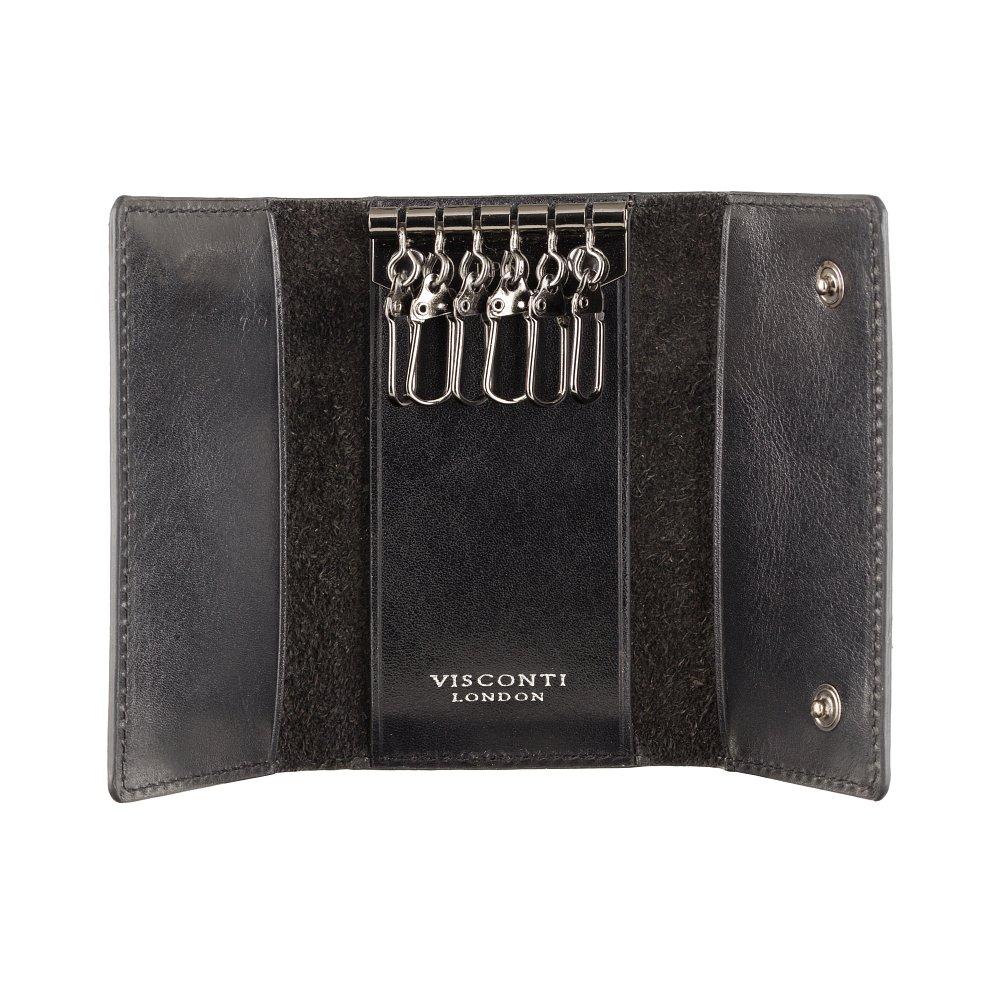 Ключница Visconti ENZ76 Dino (Black Shadow)