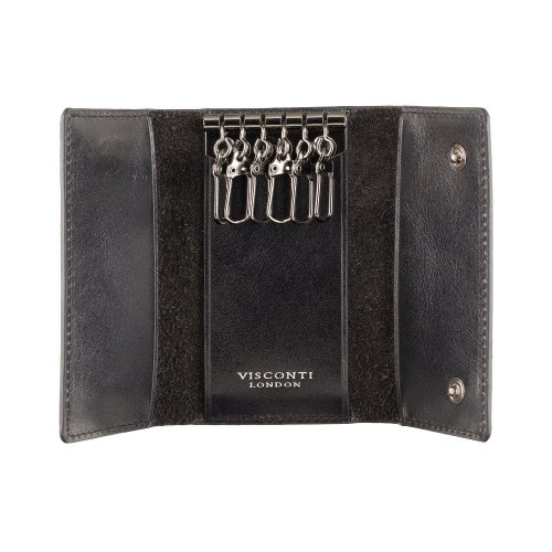 Ключница Visconti ENZ76 Dino (Black Shadow)