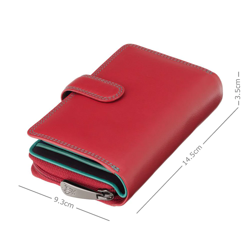 Гаманець жіночий Visconti R13 (Red/Rhumba)