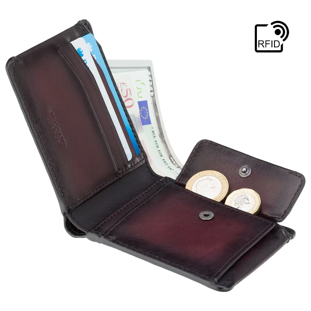 Кошелек мужской Visconti MT92 Zanotti (Burgundy Burnish)