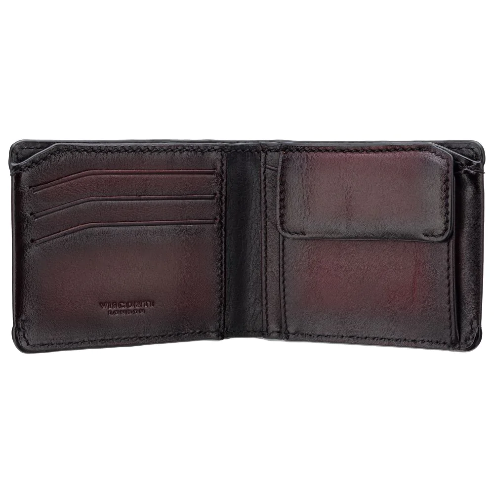 Кошелек мужской Visconti MT92 Zanotti (Burgundy Burnish)