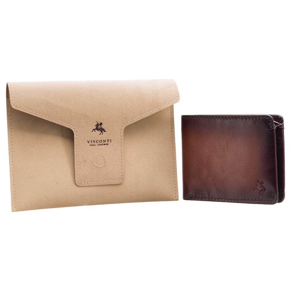 Кошелек мужской Visconti MT92 Zanotti (Tan Burnish)