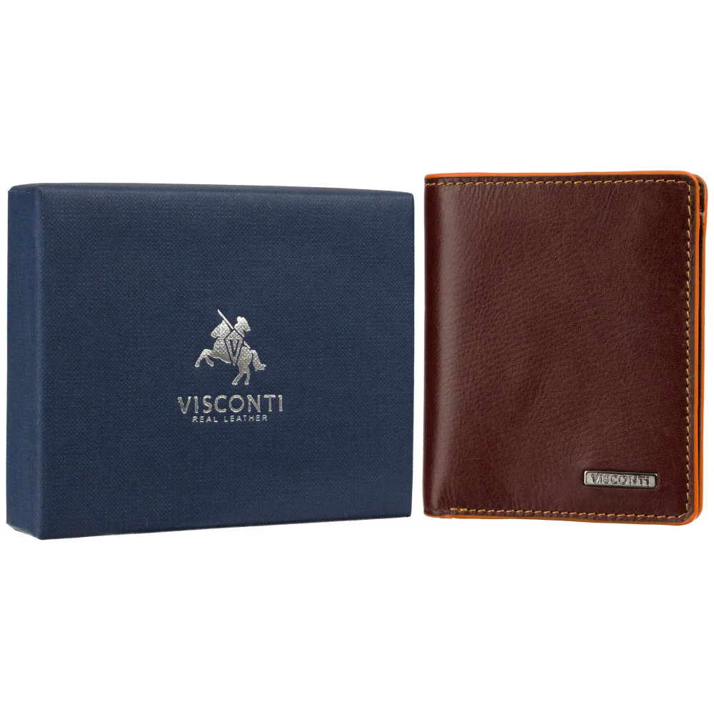 Кошелек мужской Visconti ALP92 Tignes (Brown)
