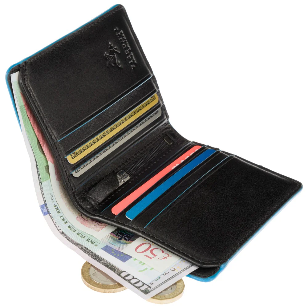 Кошелек мужской Visconti ALP92 Tignes (Black)