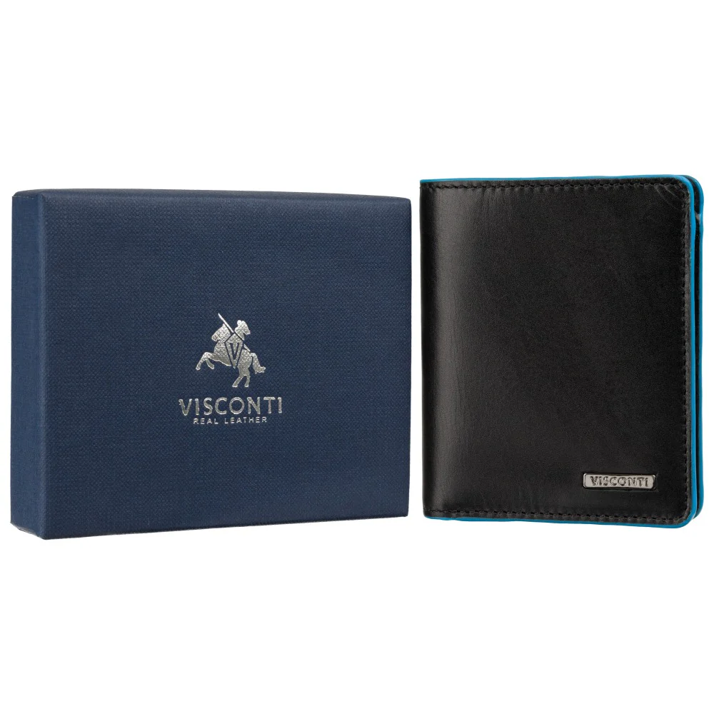 Кошелек мужской Visconti ALP92 Tignes (Black)