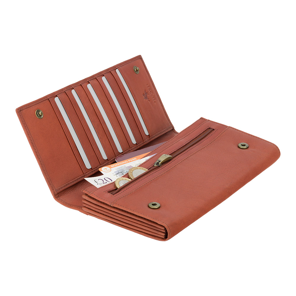 Портмоне дорожное Visconti 1179 Polo (Brown)