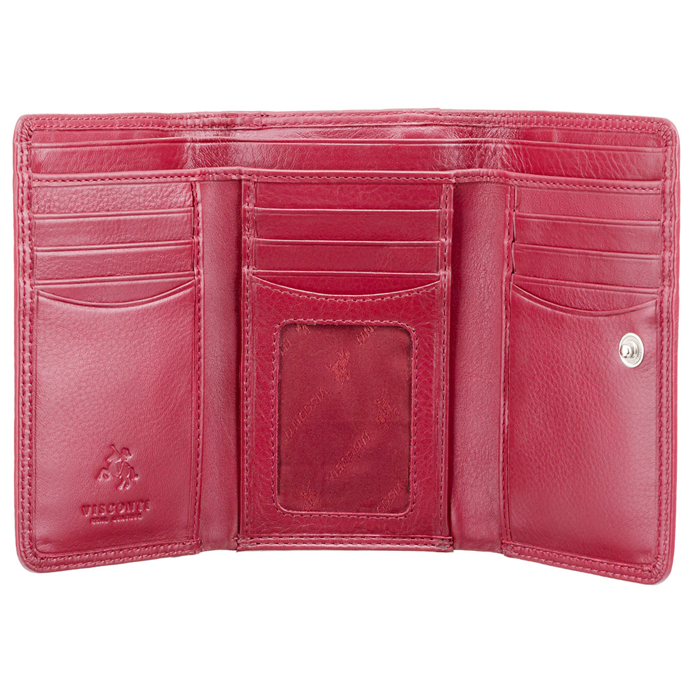 Жіночий гаманець Visconti HT32 Picadilly c RFID (Red)