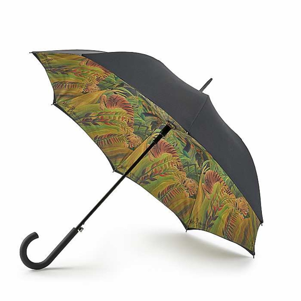 Женский зонт Fulton L847 National Gallery Bloomsbery-2 Tiger Surprised (Тигр)
