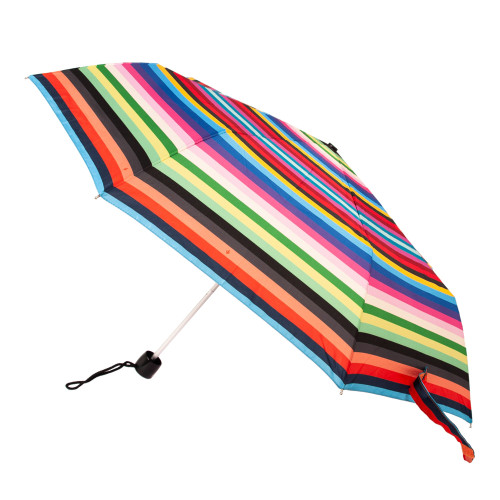 Женский зонт Fulton L354- Minilite-2 Retro Stripe (Ретро полоса)