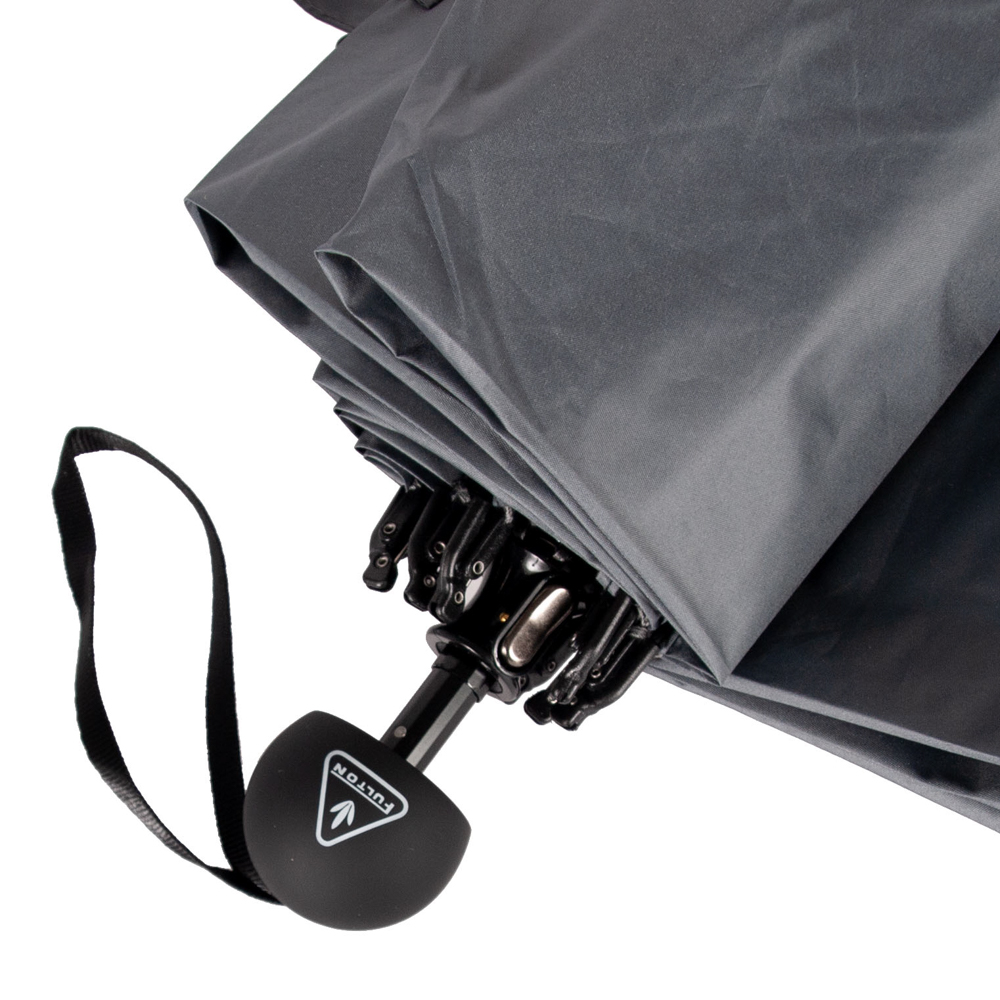 Женский зонт Fulton L930 Mini Invertor-1 Black & Charcoal (Черно-угольный)