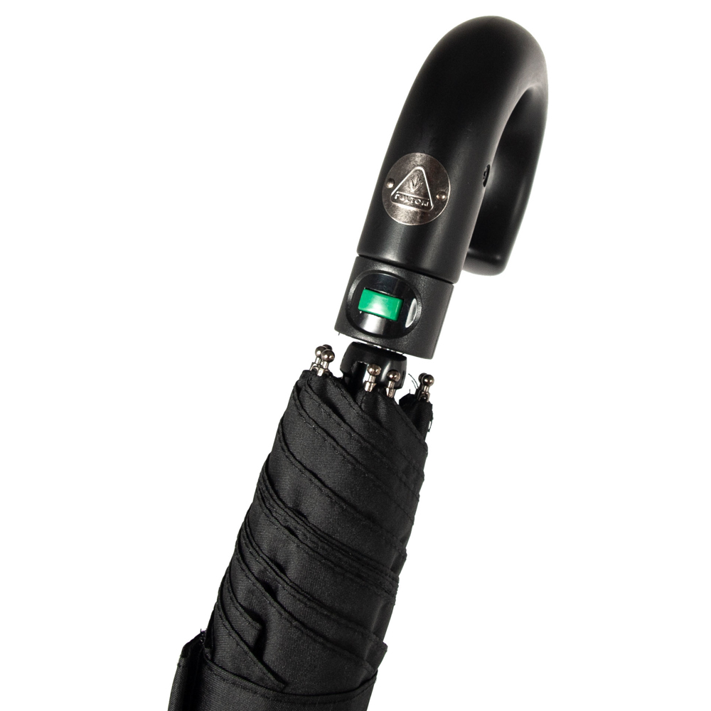 Мужской полуавтомат зонт Fulton Ambassador G518 Black (Черный)