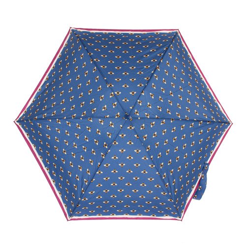 Женский мини зонт Fulton L501 Tiny-2 Bee Border (Пчелиный бордюр)