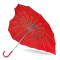 Зонт женский Fulton Heart Walker-1 L909 Red (Красный)