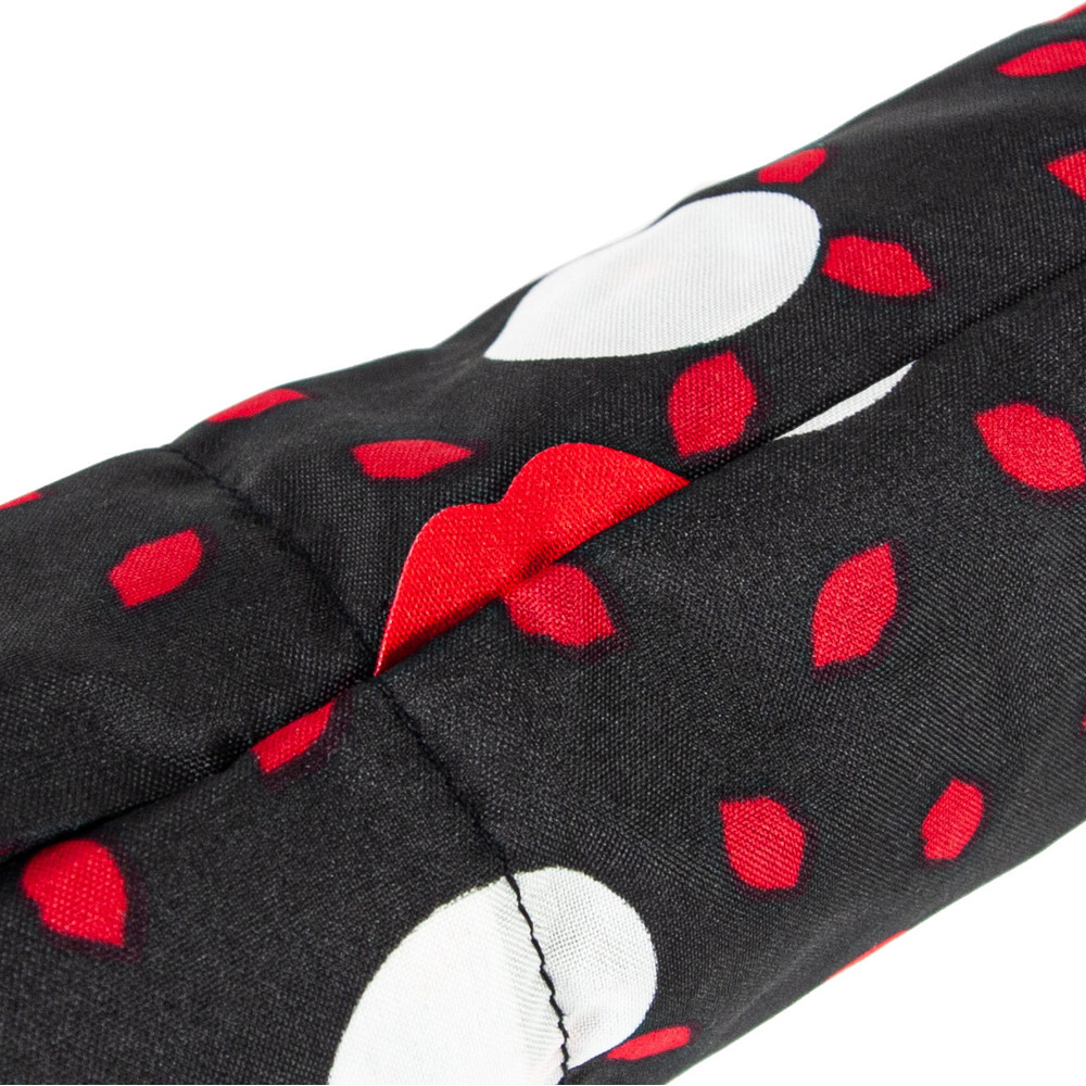 Женский дизайнерский зонт Lulu Guinness by Fulton Minilite-2 L869 Polka Lips (Горошек)