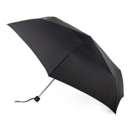 Парасоля унісекс Fulton Superslim-1 - L552 - Black (Чорний)
