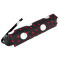 Женский дизайнерский зонт Lulu Guinness by Fulton Minilite-2 L869 Polka Lips (Горошек)