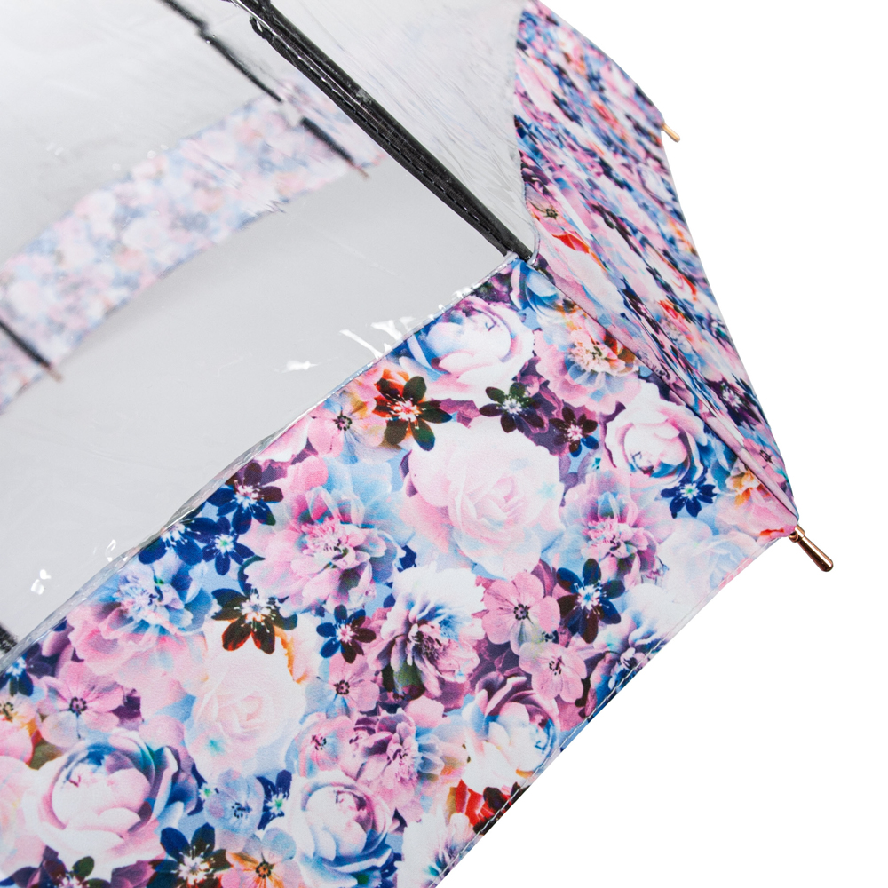 Жіноча парасолька-тростина Fulton Birdcage-2 Luxe L866 Digital Blossom (Квітка)
