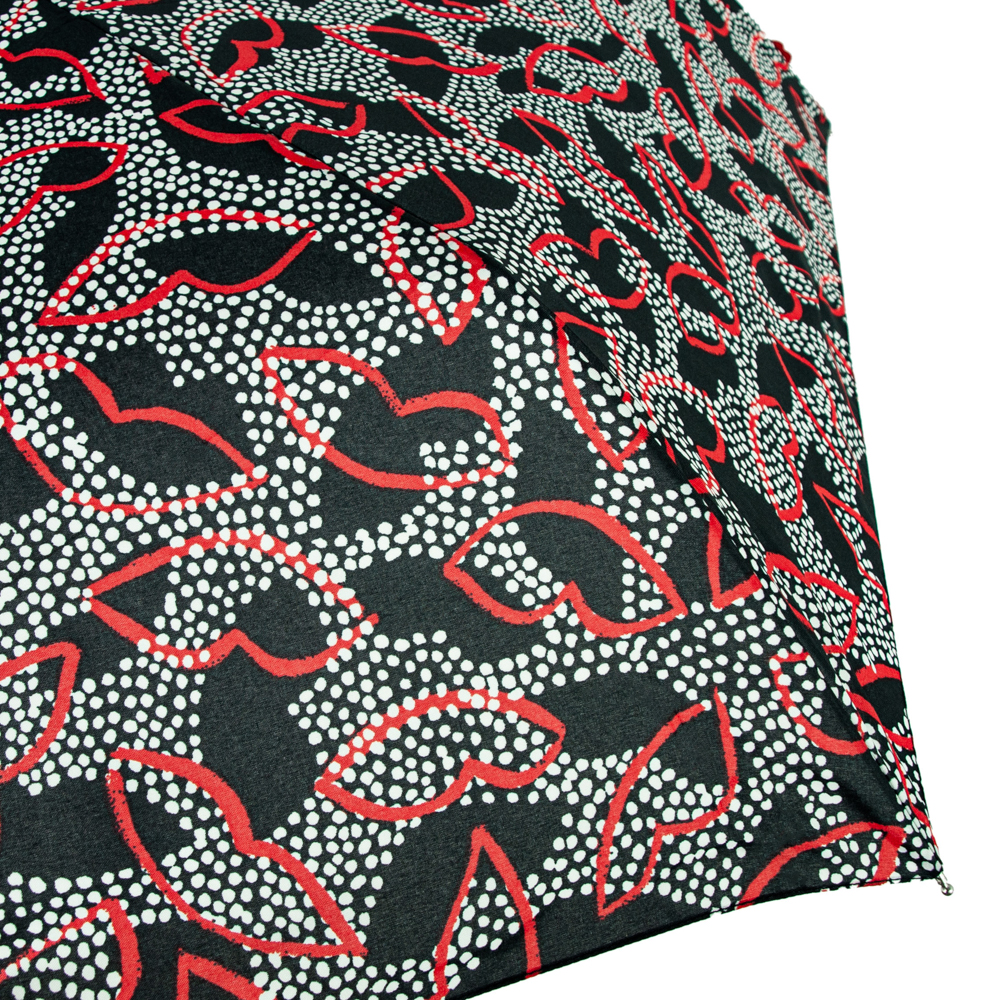 Женский дизайнерский зонт Lulu Guinness by Fulton Minilite-2 L869 Dotty Lips (Губы)