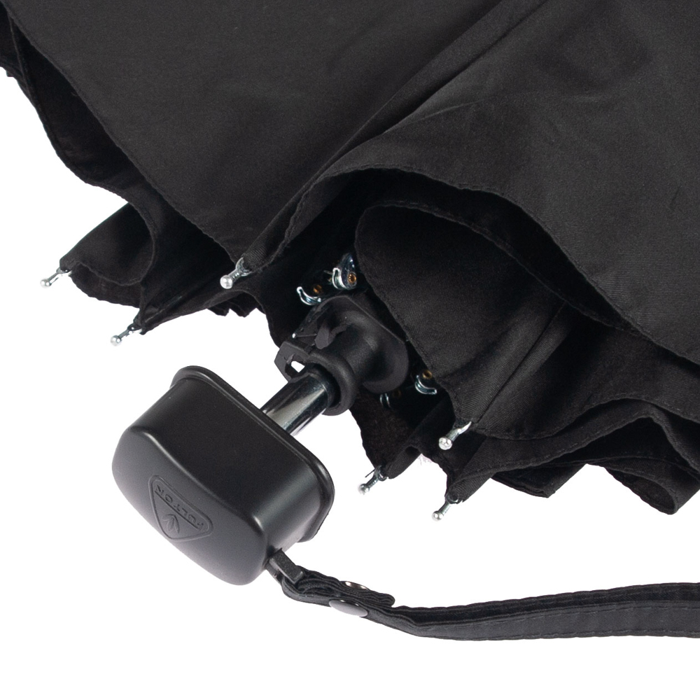 Зонт унисекс Fulton Miniflat-1 - L339 - Black (Черный)