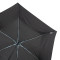 Зонт унисекс Fulton Miniflat-1 - L339 - Black (Черный)