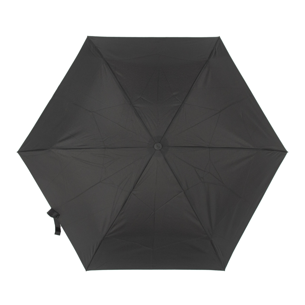 Зонт унисекс Fulton Miniflat-1 - L339 - Black (Черный)