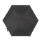Зонт унисекс Fulton Miniflat-1 - L339 - Black (Черный)