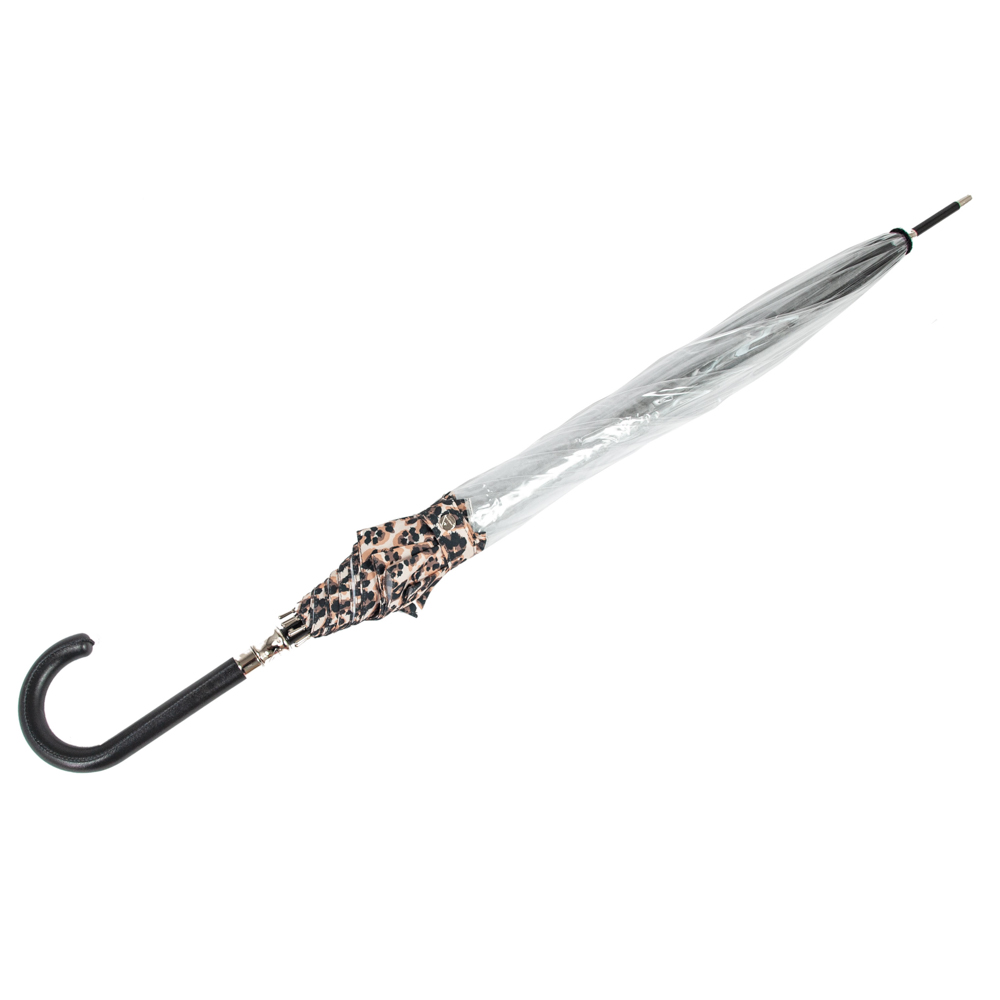 Женский зонт Fulton Birdcage-2 Luxe L866 Natural Leopard (Леопард)