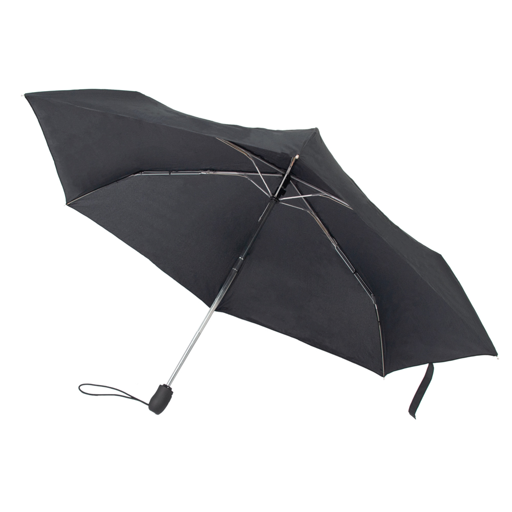 Зонт унисекс Fulton Open&Close Superslim-1 - L710 - Black (Черный)
