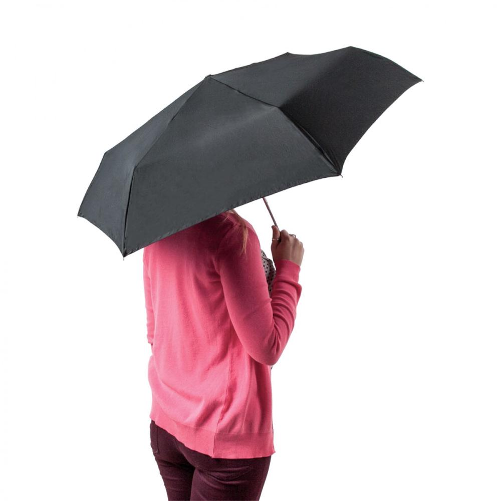 Зонт унисекс Fulton Open&Close Superslim-1 - L710 - Black (Черный)