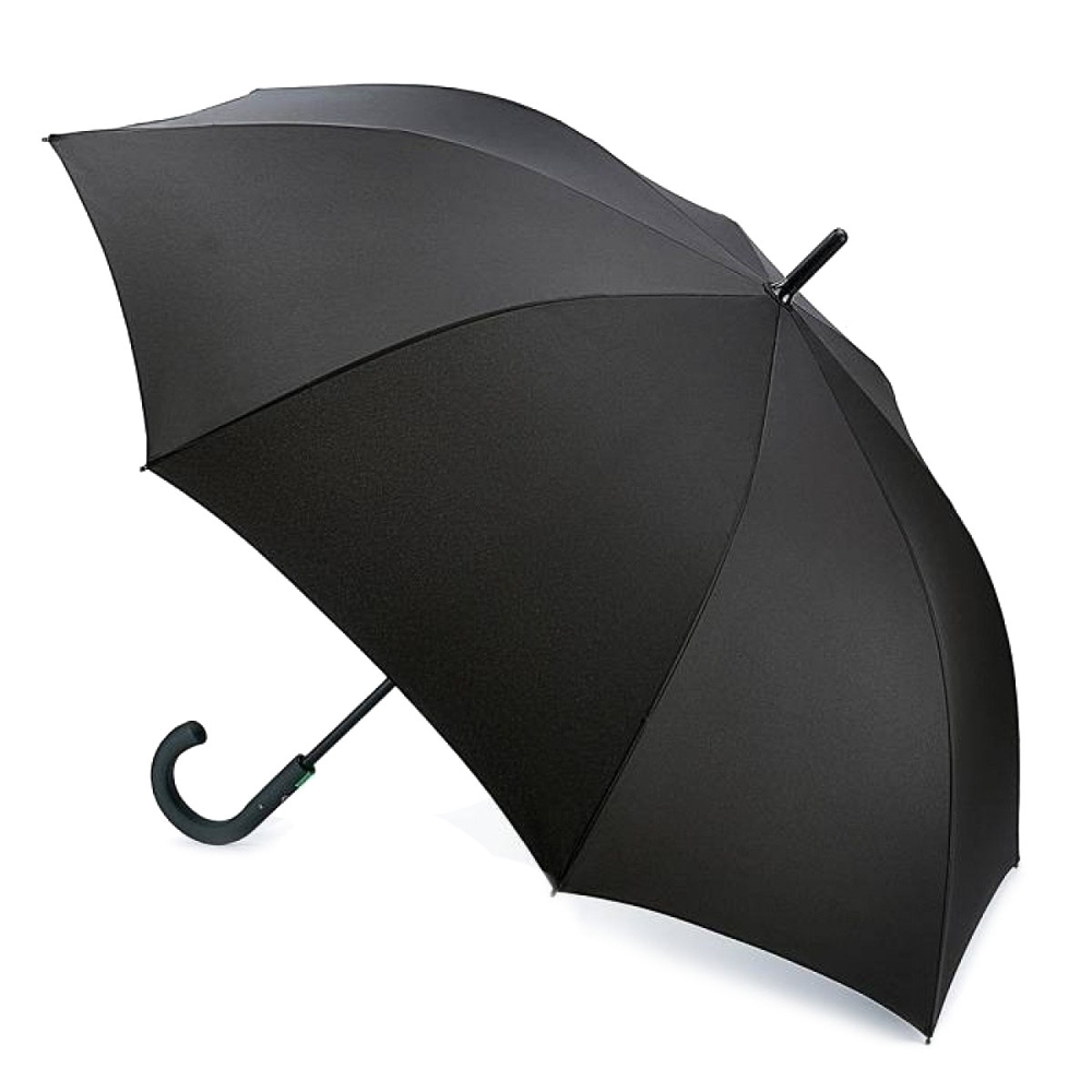 Мужской зонт-трость полуавтомат  Fulton Typhoon-1 G844 Black (Черный)
