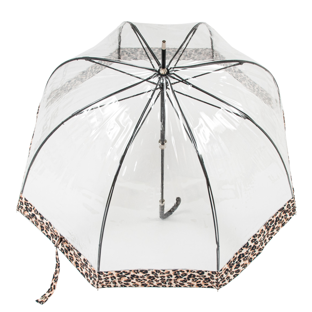 Женский зонт Fulton Birdcage-2 Luxe L866 Natural Leopard (Леопард)