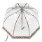 Женский зонт Fulton Birdcage-2 Luxe L866 Natural Leopard (Леопард)